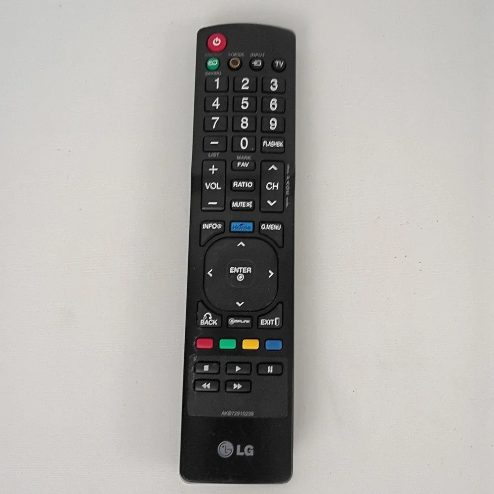 LG AKB72915239 TV Remote Control Black MPN AKB72915239 Model LG AKB72915239
